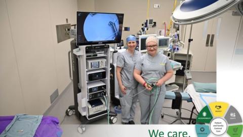 Lynette Tatton and Dr. Melissa McGee