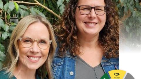 SHA Autism Navigators, Keri Whitehead (left) and Allison Ekdahl-Johnston (right).