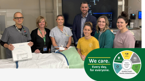 Dr. Chris Rueda-Clausen, Jennifer Taylor, Nicole McKinnnon, Nichole Leier, Ryan Del Bigiuo, Stacy Hubic, Ceigee Schrader