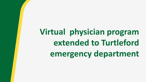Virtual  physician program extended to Turtleford emergency department