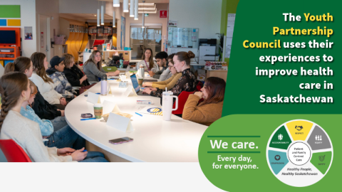 image of youth partnership council meeting