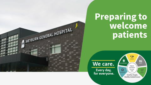 preparing to welcome patients