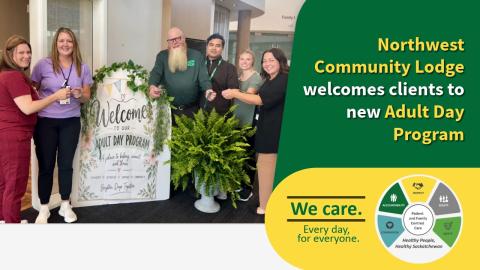 northwest community lodge welcomes clients to new adult day program