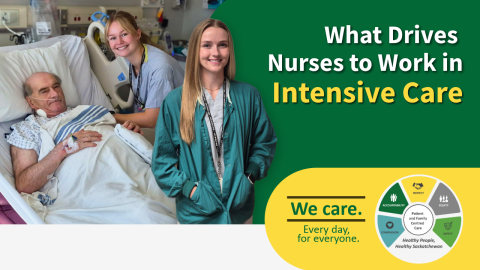 Critical Care Nurses reel graphic