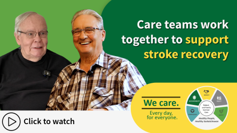 care teams work together to support stroke recovery