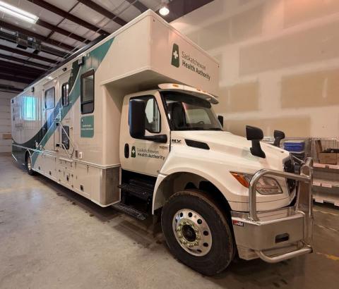 Provincial Community Wellness Buses | SaskHealthAuthority