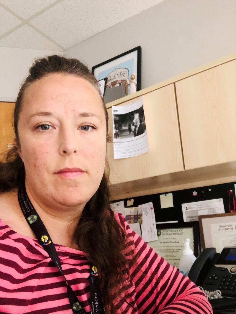 Dr. Jasmine Hasselback, the medical health officer in Saskatoon, explains how to protect children who are too young for immunization from COVID-19.