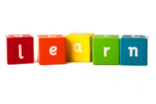 learn in coloured blocks