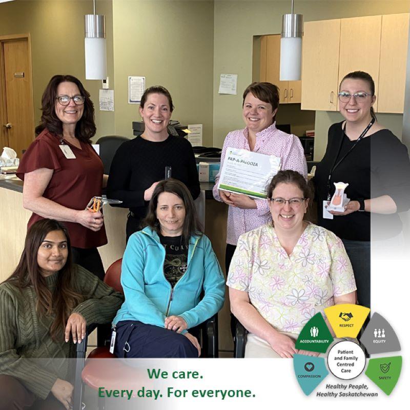 Team photo of Pap-A-Palooza team.