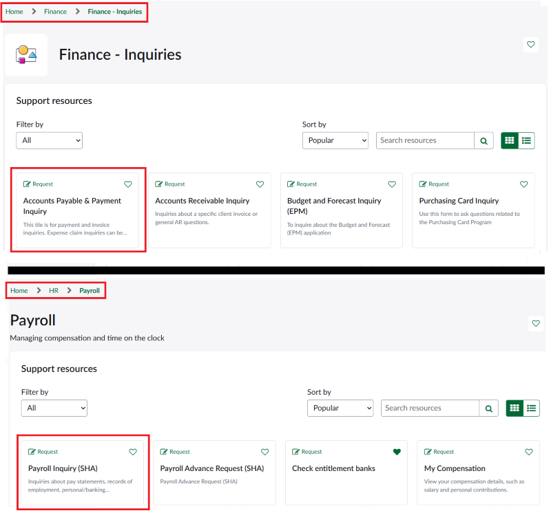 AIMS Accounts Payable dashboard