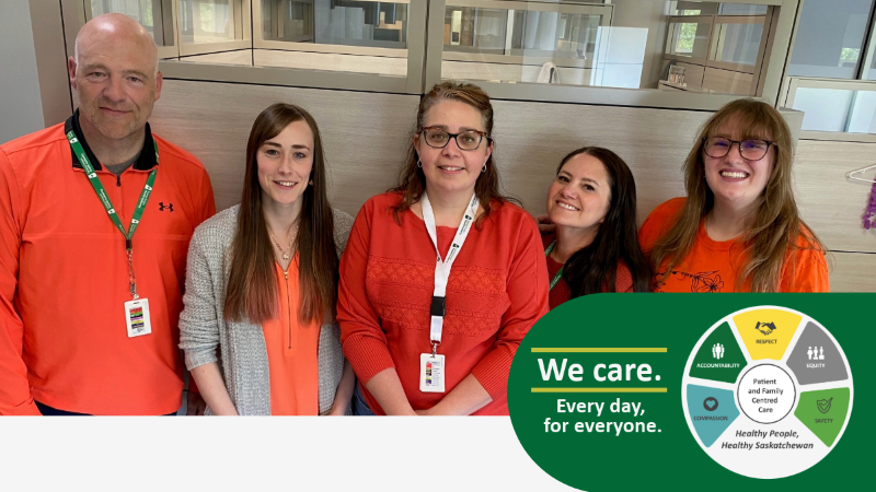 Wear an orange shirt on the last Friday of the Month