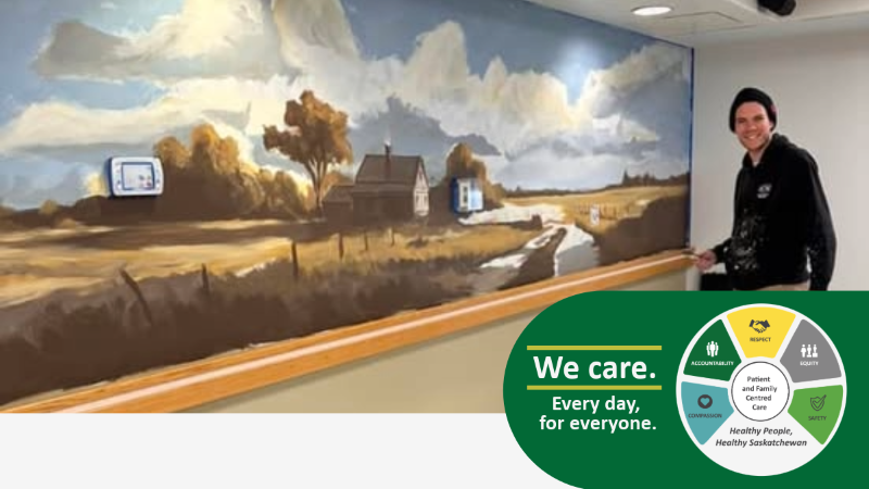 Shaunavon Hospital Mural
