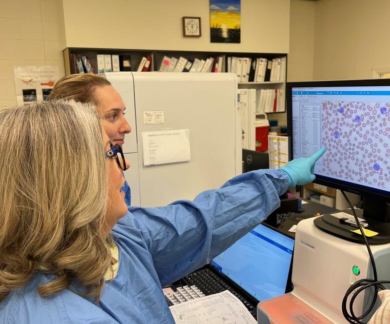 Medical Laboratory Technologists at work in Yorkton