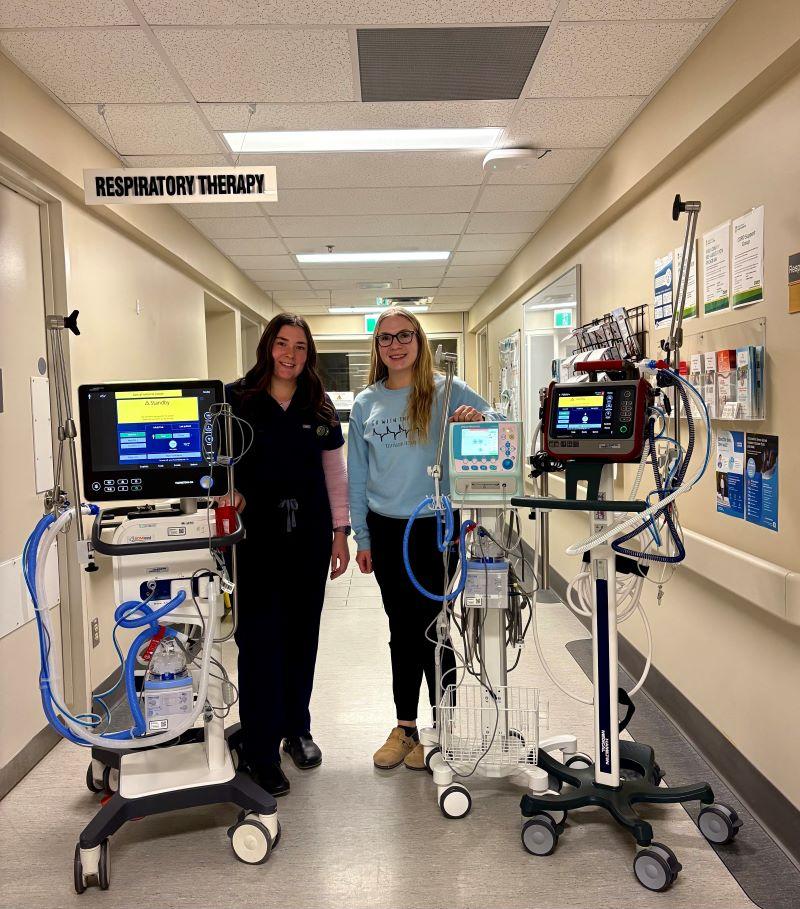 Photo of respiratory therapists in Battleford